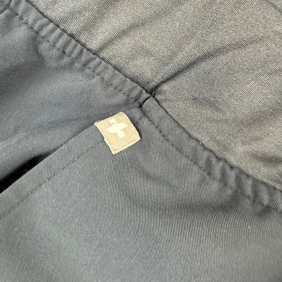 FIGS Technical Collection Scrub Jogger Pants XXL Charcoal Gray Pink Drawstring - Picture 3 of 9